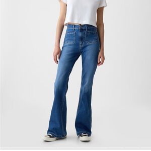 Gap 70s flare jeans. 28 TALL